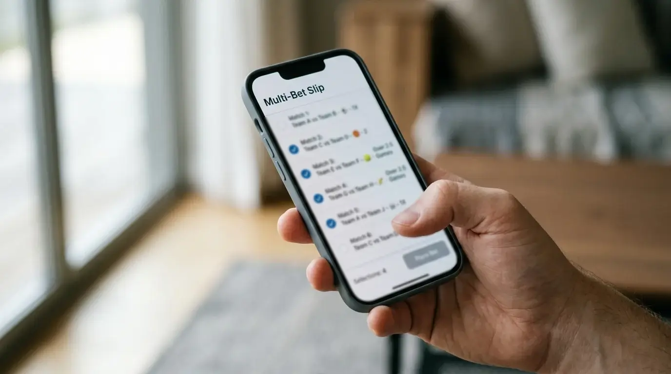 Пример с няколко селекции в bet builder